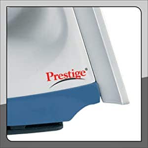 Prestige PDI - 02 Plastic 1000-Watt Dry Iron (white and blue)